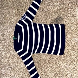 Ralph Lauren Mid Drift Navy Sweater